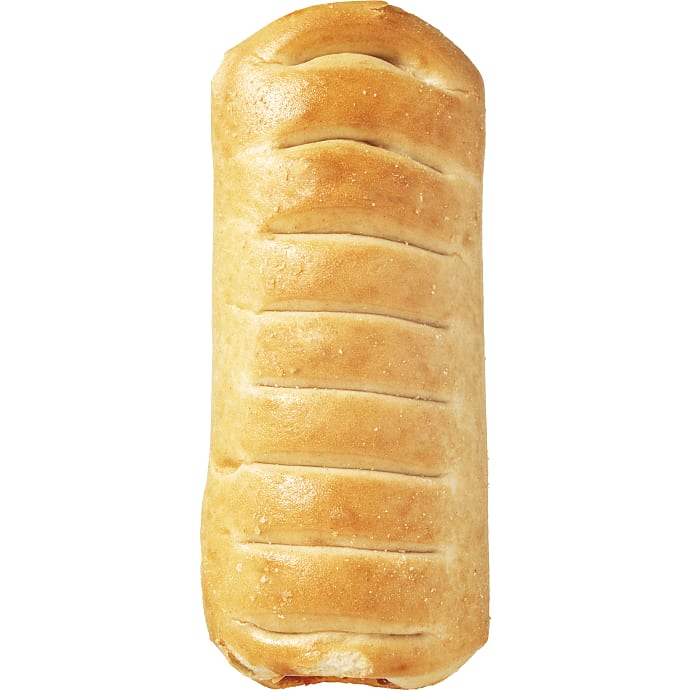 Stort pølsehorn med ketchup