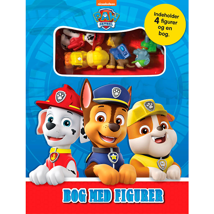 Alvilda Karrusel Forlag Paw Patrol Bog med figurer