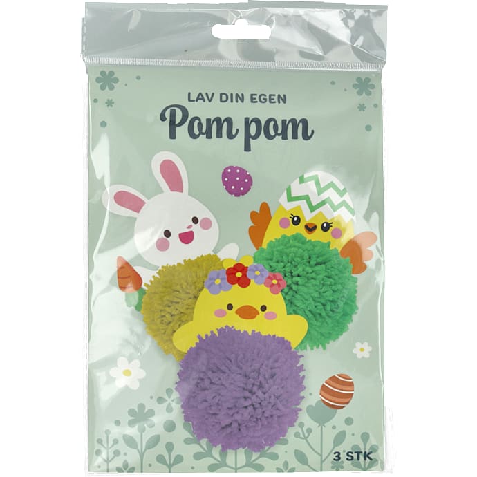 1Conzept Påske pom pom DIY sæt