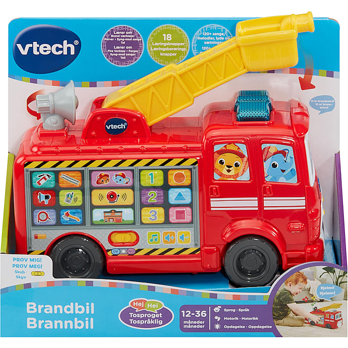 Vtech redningsvenner brandbil