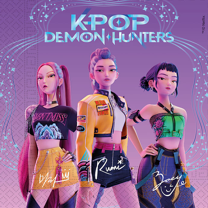 K-Pop Mønstrede servietter 33x33 cm
