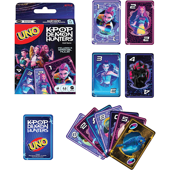 Mattel UNO K-Pop Demon Hunters