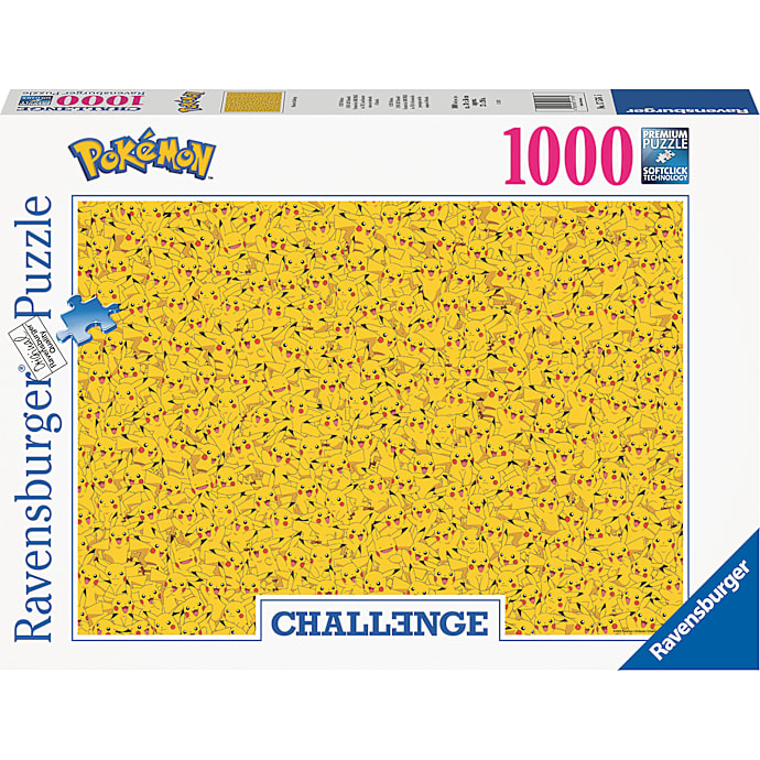 Pikachu puslespil - 1000 brikker – produktbillede