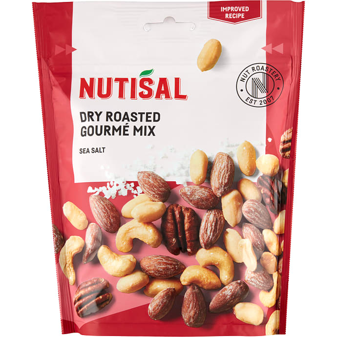 Tørristet nøddeblanding m. havsalt