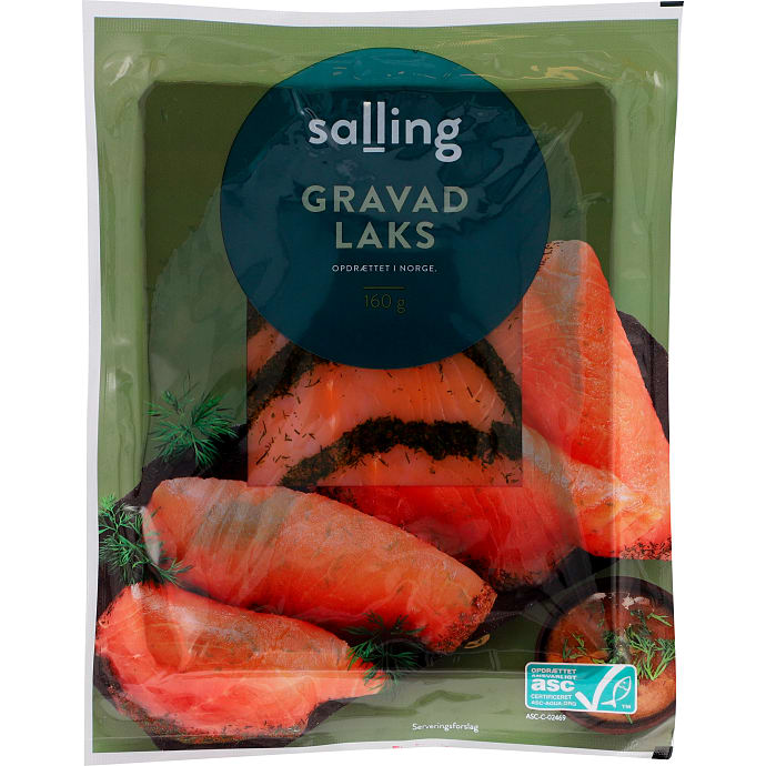 Salling Gravad laks i skiver
