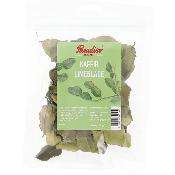 Tørrede kaffir limeblade