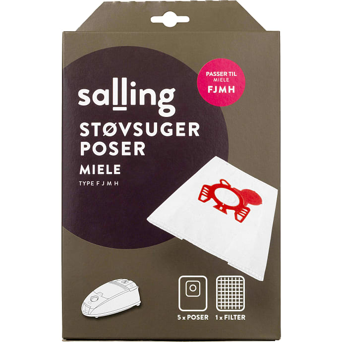 Salling støvsugerposer 5-pak til Miele