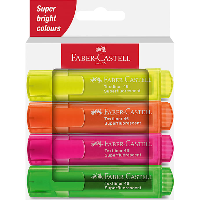 Faber-Castell textliner 46 highlighter - multifarvet