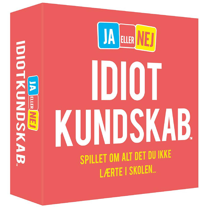 Kylskåpspoesi Idiotkundskab - ja eller nej