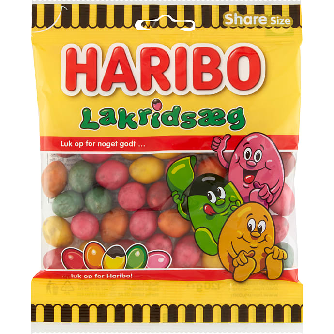 Haribo Lakridsæg 120 g