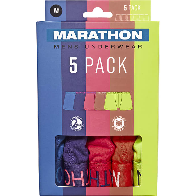 Marathon Herre Tights 5-pak Str. M
