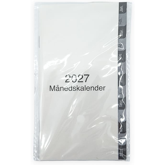 1Conzept Kalender Måned Refill 2027