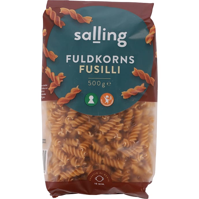 Salling Fusilli m. fuldkorn 500 g