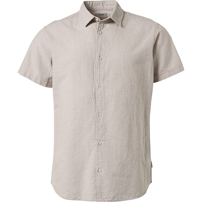 JJ REBEL Herre Skjorte Hørblanding L Beige