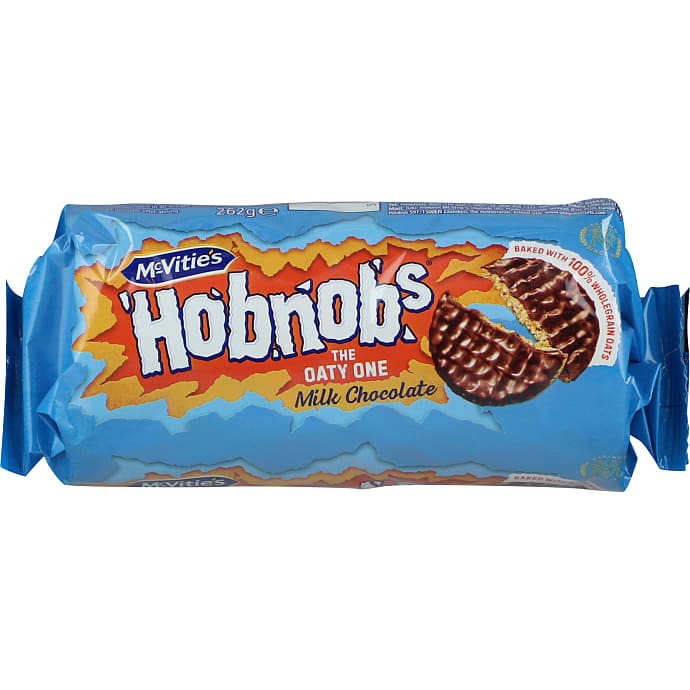 Havregrynskiks m. mælkechokolade