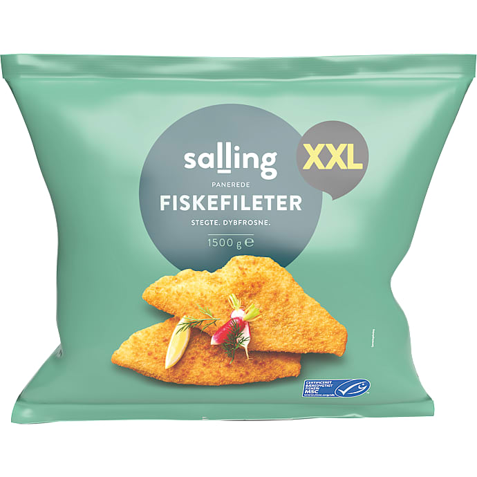 Salling XXL Panerede Fiskefileter