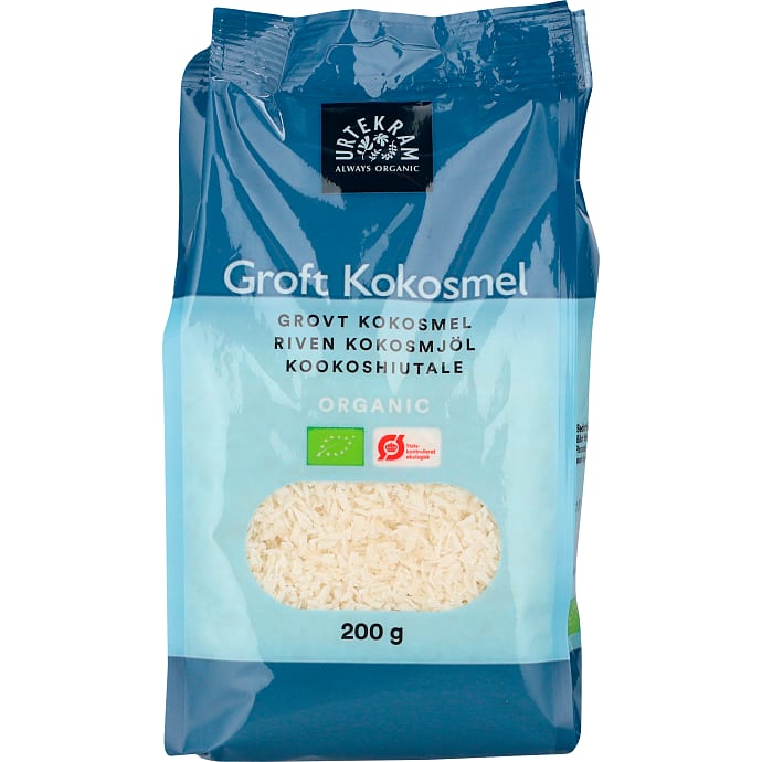Urtekram Kokosmel Groft Øko 200 g