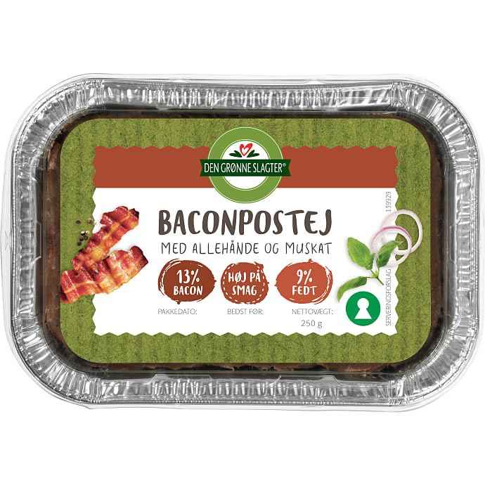 Baconleverpostej fedtreduceret laktosefri glutenfri