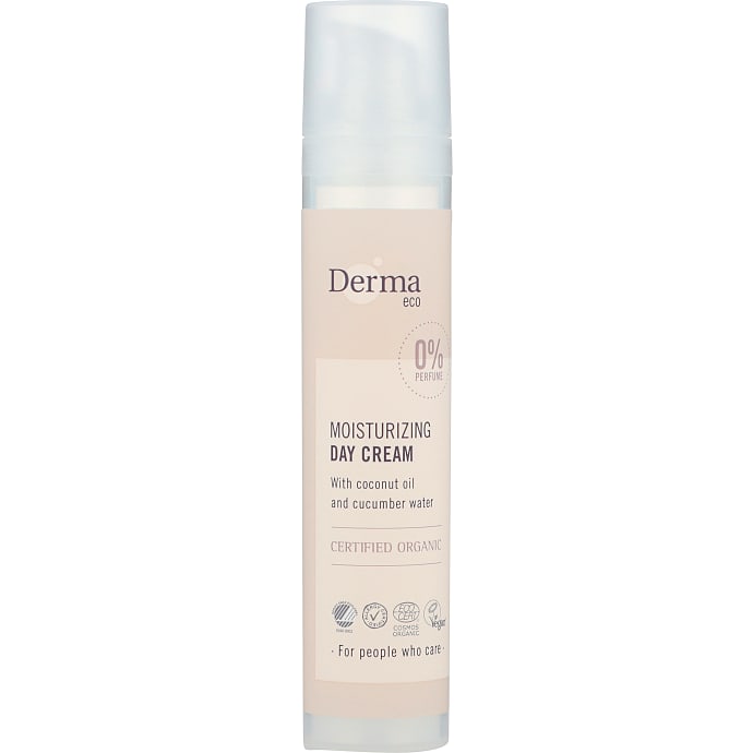 Dagcreme m. kokosolie og agurkevand