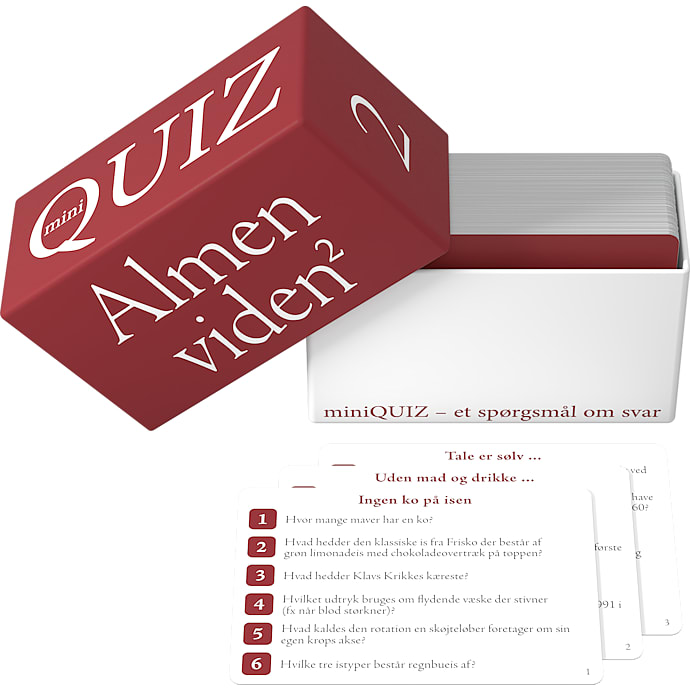 MiniQUIZ Almen viden 2