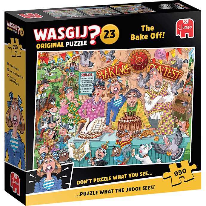 Wasgij Bagetid puslespil - 950 brikker – produktbillede