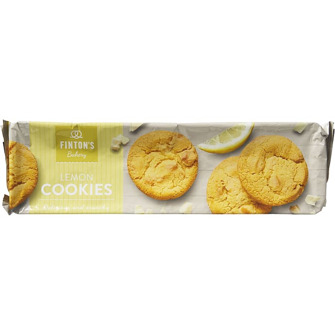 Fintons Cookies Citronsmag & Hvid Chokolade 150 g