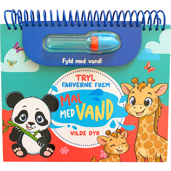 Forlaget Tukan Mal med vand - Vilde dyr