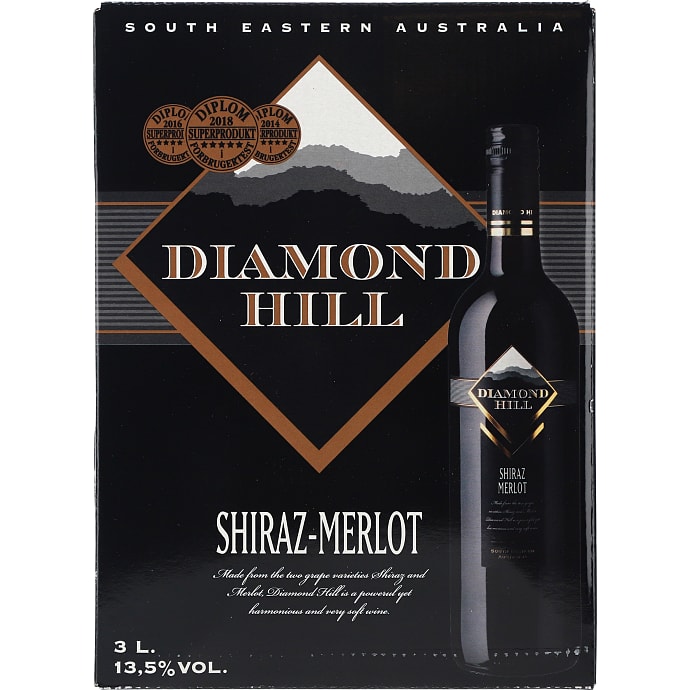 Diamond Hill Shiraz/Merlot Bag-in-Box 3 L