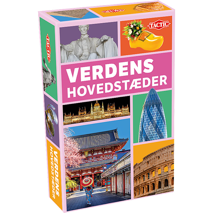 Tactic Verdens Hovedstæder Quizspil