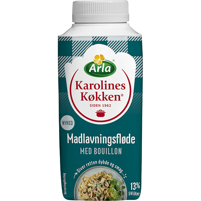 Madlavningsfløde m. bouillon 13% fedt