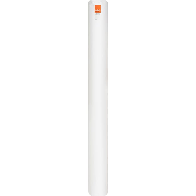 Budget rulledug 1,20x50 m - hvid