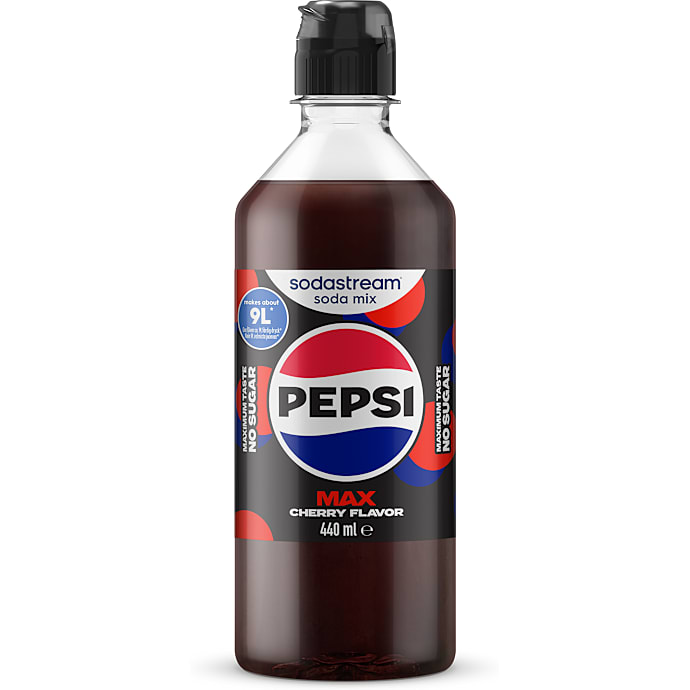 Pepsi Max kirsebær soda mix