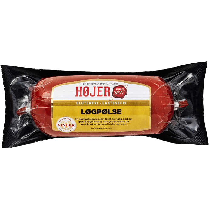 Spegepølse m. løg