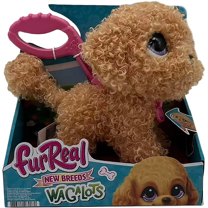 FurReal wag-a-lots Poodle bamse 23 cm