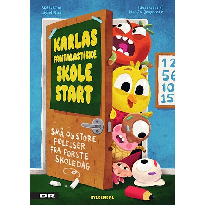 Karlas fantalastiske skolestart - små og store følelser fra første skoledag - Signe Ried