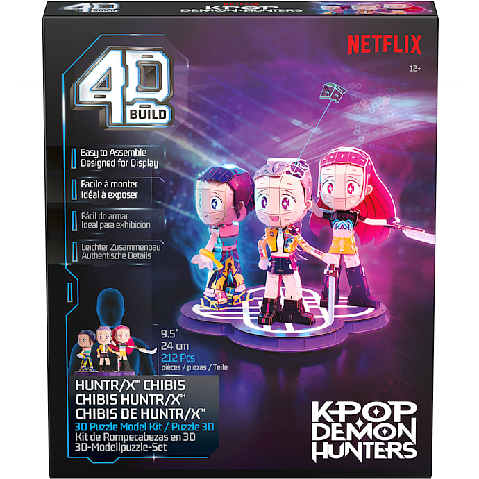 K-POP Demon Hunters Huntr/x 4d puslespil – produktbillede