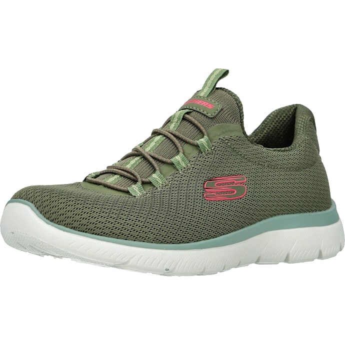 Skechers Dame Sneakers str. 36 Oliven