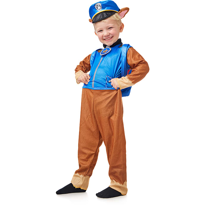 Paw patrol - chase kostume 3-4 år