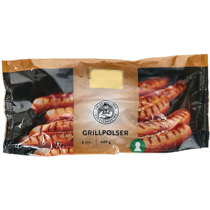 Grillpølser 62% kød