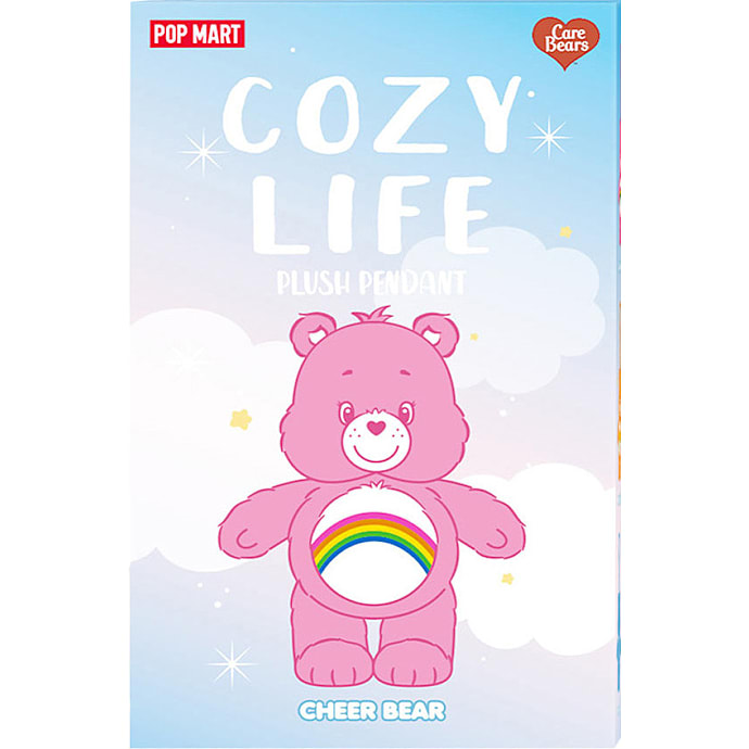 Pop Mart Care Bears Cozy Life taskevedhæng bamse - flere varianter - assorteret