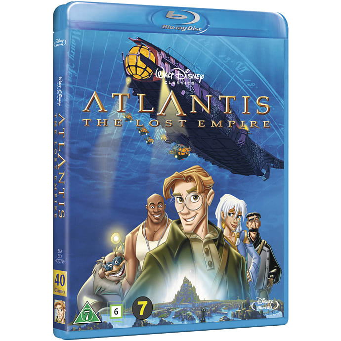 Disney Atlantis the Lost Empire Blu-ray