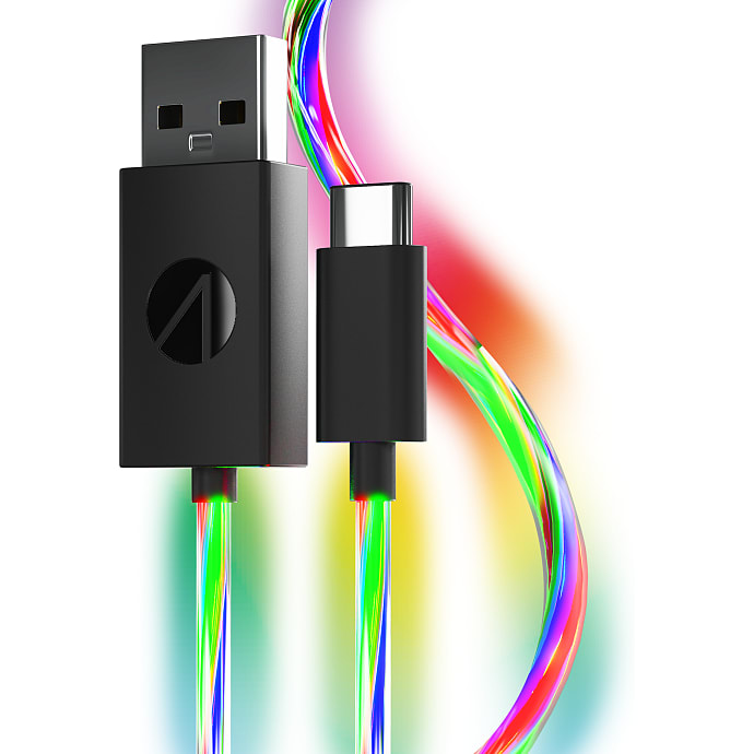Stealth Light Up ladekabel multiformat