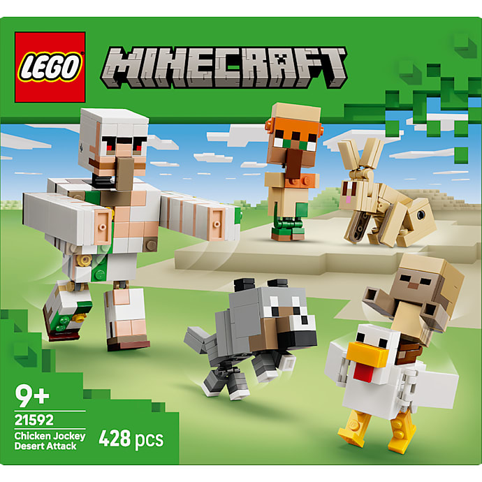 LEGO Minecraft Hønsejockey-ørkenangreb 21592
