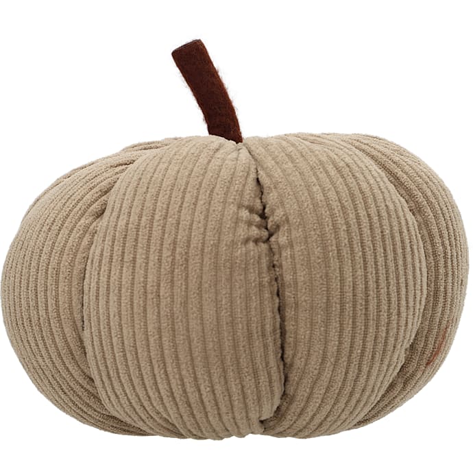 Efterårs græskar i fløjl H: 17 cm - flere varianter - assorteret
