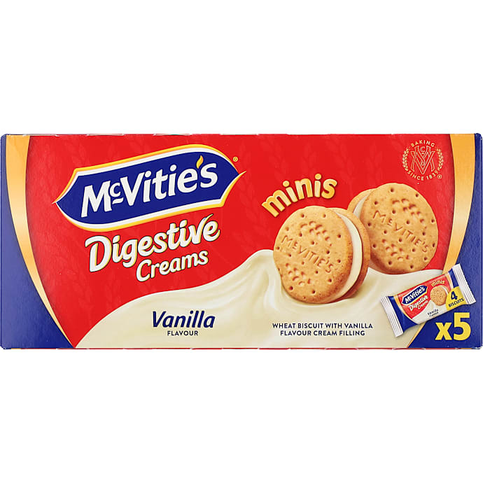 Mini digestive creams m. vanijle – produktbillede
