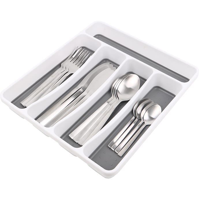 Bestik- og bakkesæt 16 dele
