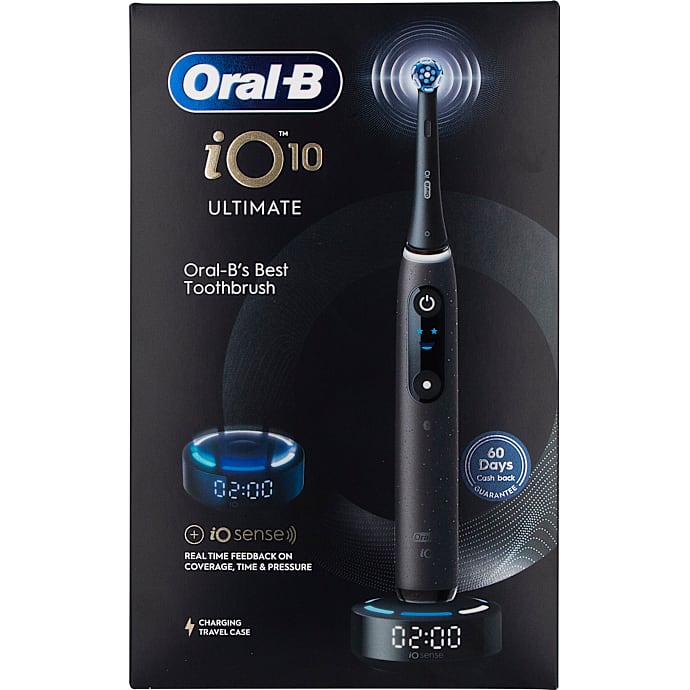Oral-B iO10 Elektrisk Tandbørste Cosmic Black