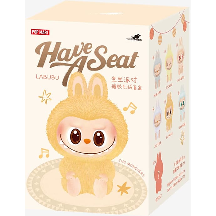 Labubu Have a Seat figur assorteret