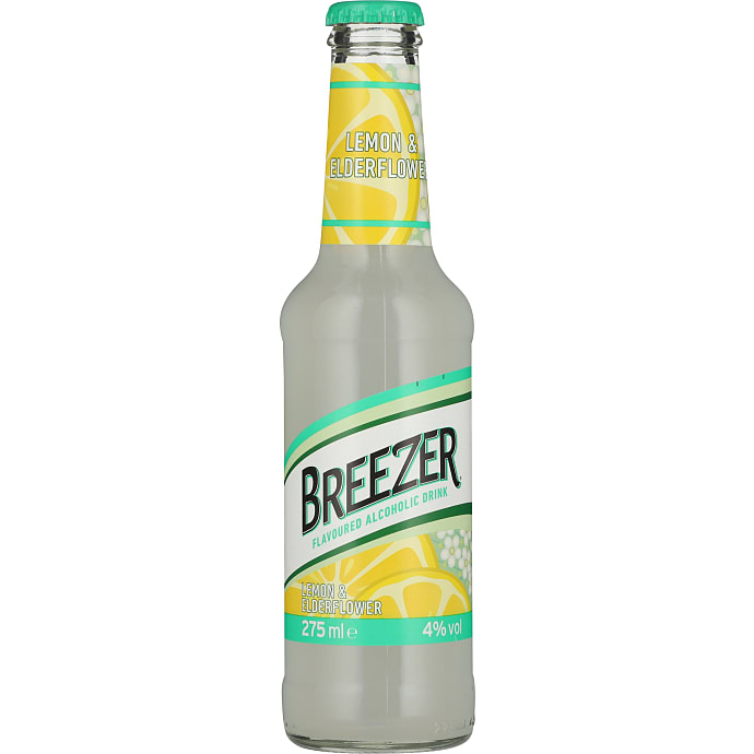 Breezer m. citron og hyldeblomst
