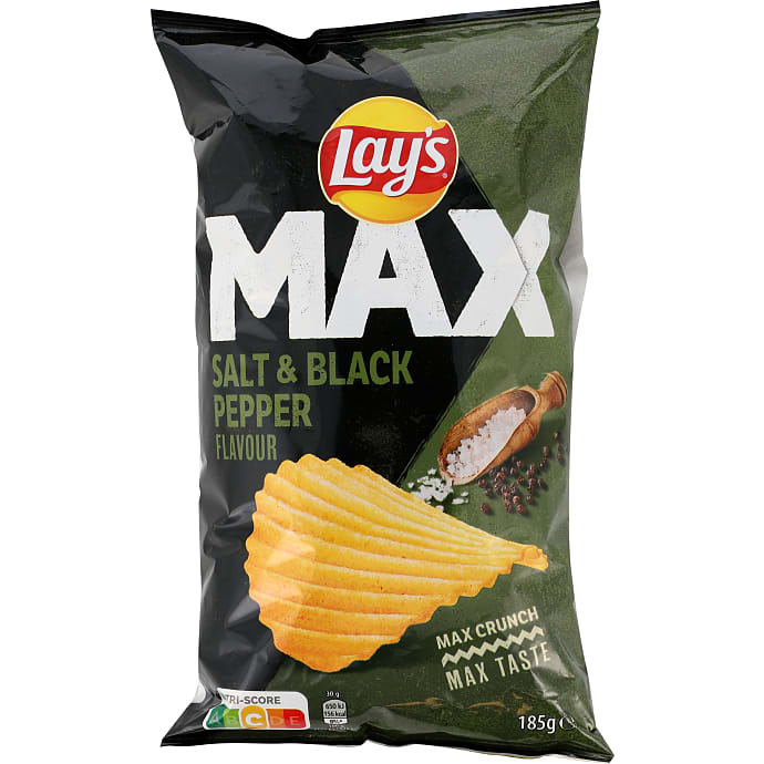Chips m. salt og peber